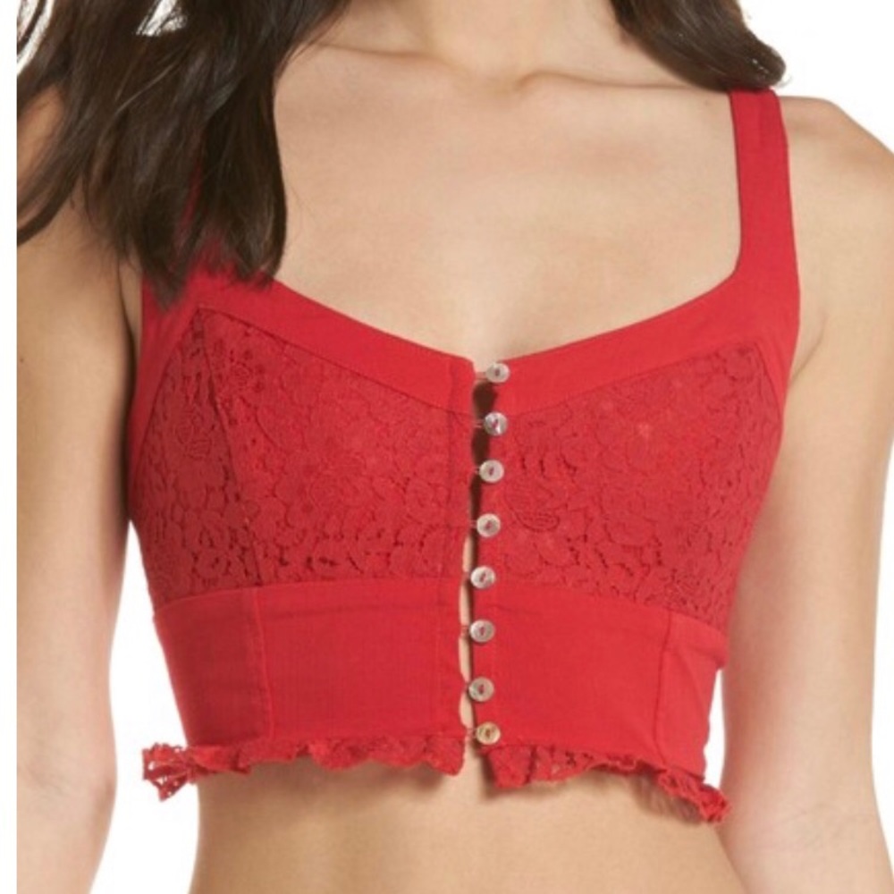 2/$25❤️Free people Here I Go bralette top